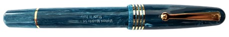Modelo M54 - Molteni Modelo 54 Capri Blue Piston Filler Jowo nib Fountain Pen SALE  .-.